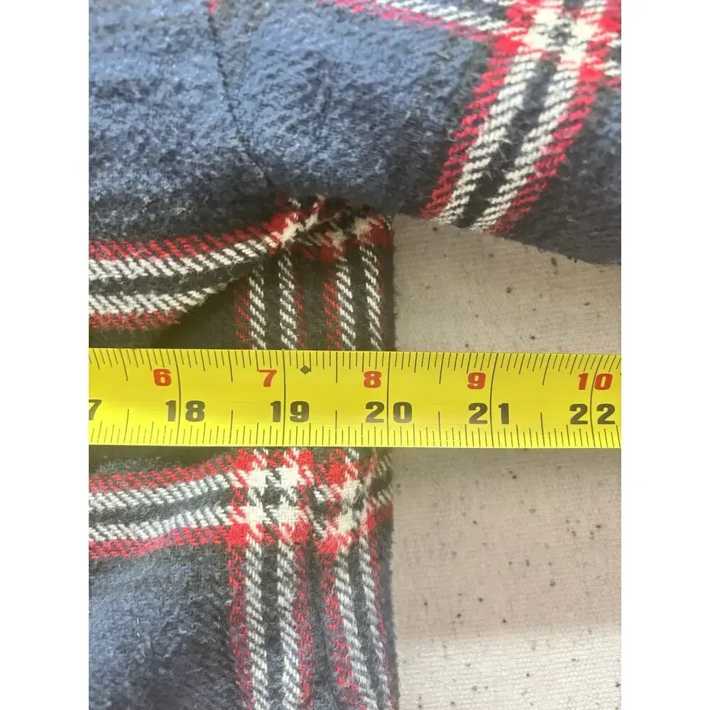 Aritzia Tna Prospect Sherpa Lined Plaid Flannel Shirt Jacket Shacket Womens 1 S